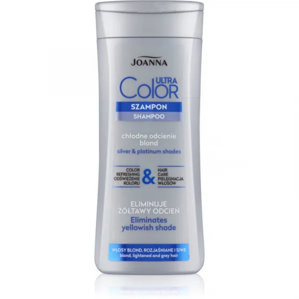 Joanna Ultra Color čistiaci a vyživujúci šampón pre blond vlasy 200 ml
