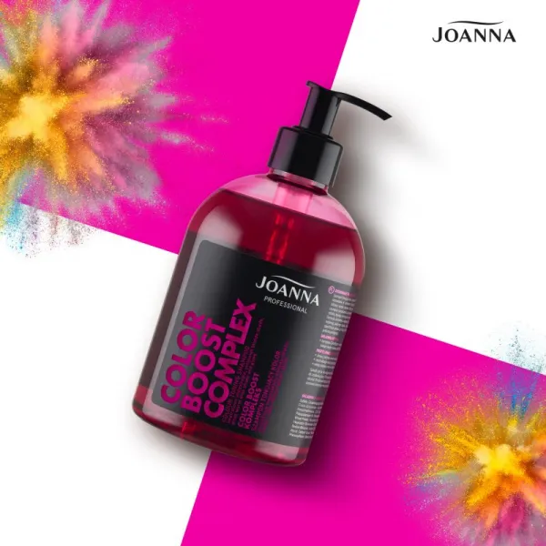 Joanna Professional Joanna šampón na vlasy ružovo tónujúci Color Boost Complex 500 g