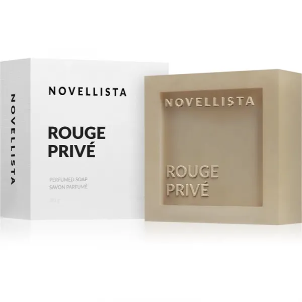 NOVELLISTA Rouge Privé luxusné tuhé mydlo na tvár, ruky a telo pre ženy 90 g