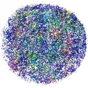 NYX Professional Makeup Face & Body Glitter Brillants Glitre na tvár i telo odtieň 11 Violet 2.5 g