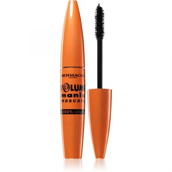 Dermacol Volume Mania +200% Volume riasenka pre extra objem odtieň Black 10,5 ml