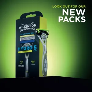 Wilkinson Sword Hydro5 Sensitive holiaci strojček + náhradné hlavice 4 ks