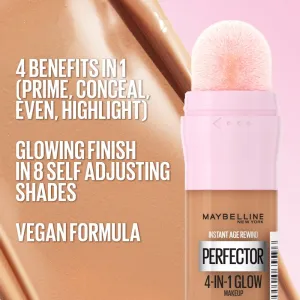MAYBELLINE NEW YORK Instant Perfector 4-in-1 rozjasňujúci make-up pre prirodzený vzhľad odtieň 02 Medium 20 ml