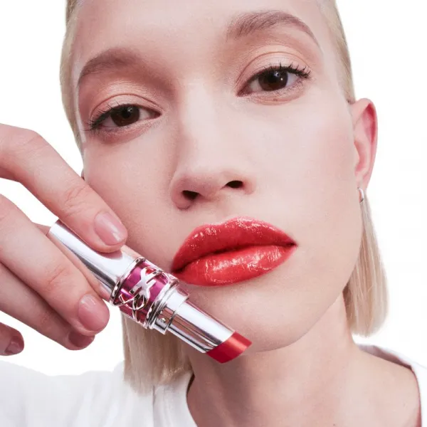 Yves Saint Laurent Loveshine Candy Glaze hydratačný lesk na pery pre ženy 11 Red Thrill 3.2 g