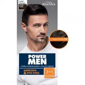Joanna Power Men farba na vlasy pre mužov odtieň Dark Brown