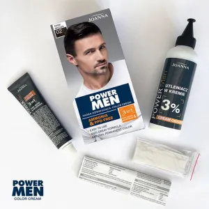 Joanna Power Men farba na vlasy pre mužov odtieň Dark Brown