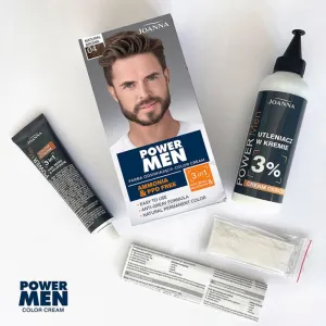 Joanna Power Men farba na vlasy pre mužov odtieň Natural Brown