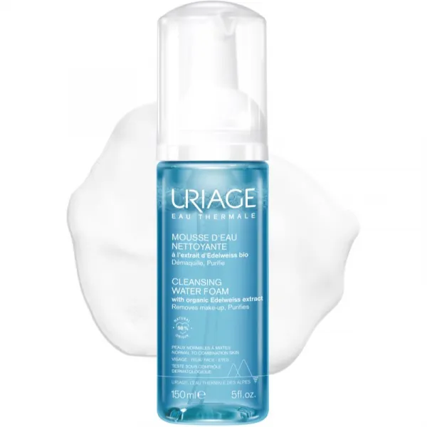 Uriage Hygiène Cleansing Water Foam čistiaca pena na tvár 150 ml