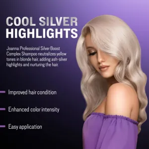 Joanna Professional Joanna šampón na vlasy "Silver" Silver Boost Complex - 500 g