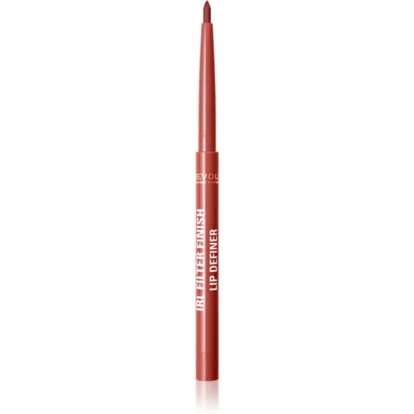 Revolution IRL Filter krémová ceruzka na pery s matným efektom odtieň Burnt Cinnamon 0.18 g