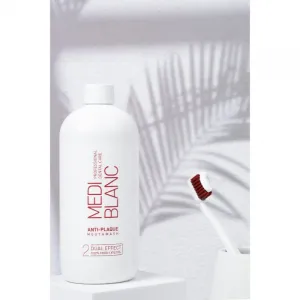 MEDIBLANC Anti-plaque ústna voda proti zubnému povlaku 500 ml