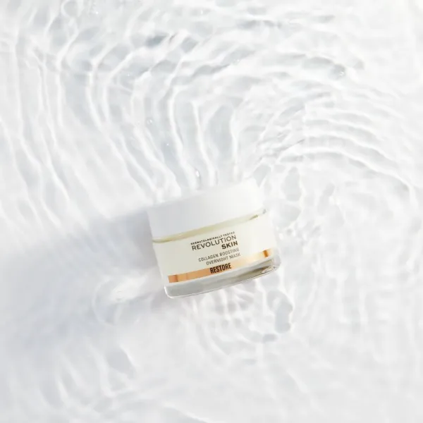 Revolution Skincare Restore Collagen Boosting obnovujúca nočná krémová maska na podporu tvorby kolagénu 50 ml