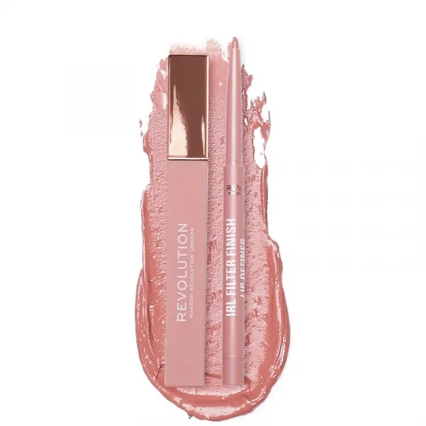 Revolution IRL Filter krémová ceruzka na pery s matným efektom odtieň Chai Nude 0.18 g
