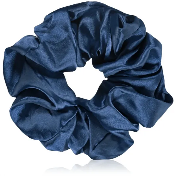 BrushArt Hair Large satin scrunchie set gumičky do vlasov Red & Blue