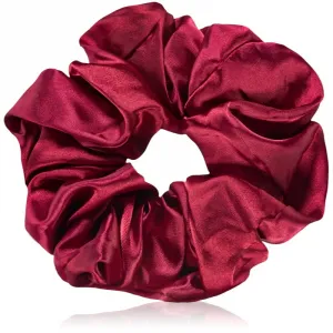 BrushArt Hair Large satin scrunchie set gumičky do vlasov Red & Blue