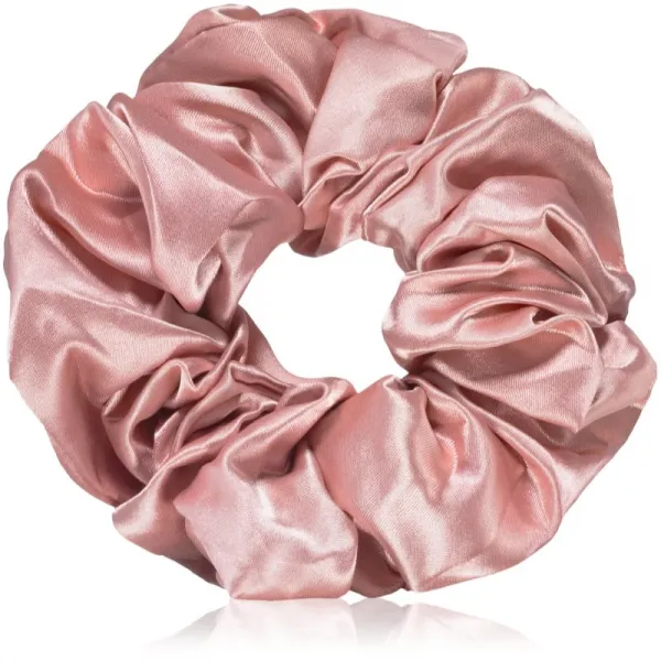 BrushArt Hair Large satin scrunchie set gumičky do vlasov Pink & Violet