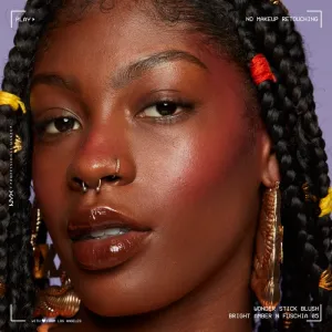 NYX Professional Makeup Wonder Stick Cream Blush obojstranná kontúrovacia tyčinka odtieň 05 Bright Amber and Fuchsia 2x4 g
