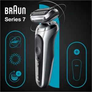 Braun Series 7 71-S1000s elektrický holiaci strojček Silver