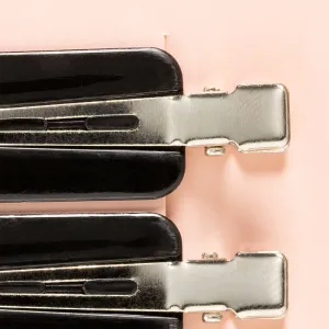 BrushArt Hair Creaseless clips sponky do vlasov odtieň Black