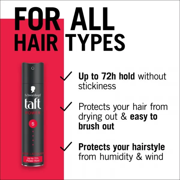 Taft Power Lak na vlasy 250 ml Schwarzkopf