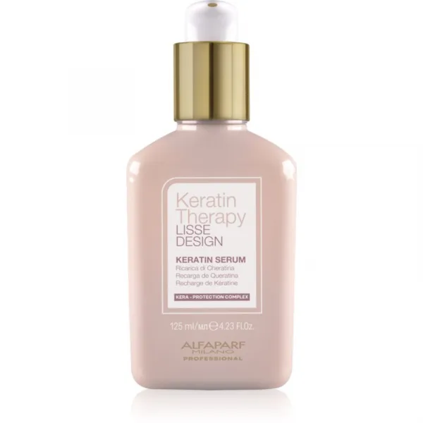 Alfaparf Milano Keratin Therapy Lisse Design hydratačné sérum na lesk a hebkosť vlasov 125 ml
