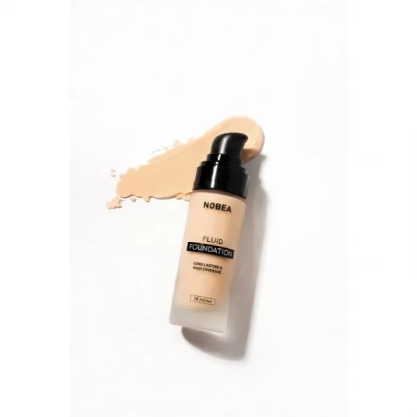NOBEA Day-to-Day Fluid Foundation dlhotrvajúci make-up odtieň 06 True beige 28 ml