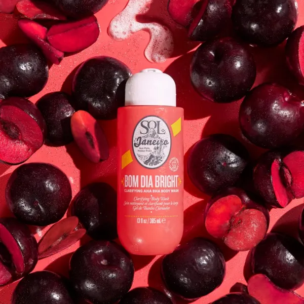 Sol de Janeiro Bom Dia™ Bright Body Wash exfoliačný sprchový gél s vyhladzujúcim efektom 385 ml