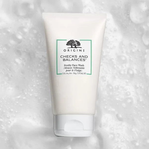Origins Checks and Balances™ Frothy Face Wash osviežujúca čistiaca pleťová pena 150 ml