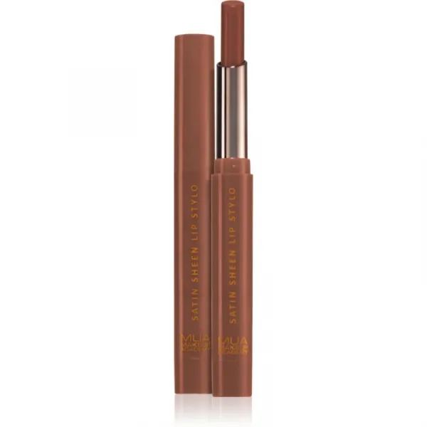 MUA Makeup Academy Satin Sheen saténový rúž odtieň Heartfelt 1.5 g