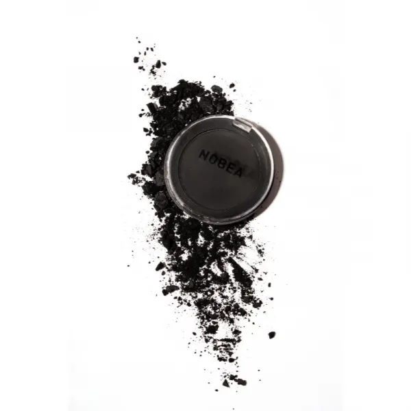 NOBEA Day-to-Day Mono Eyeshadow očné tiene s matným efektom odtieň Black chant 3.5 g