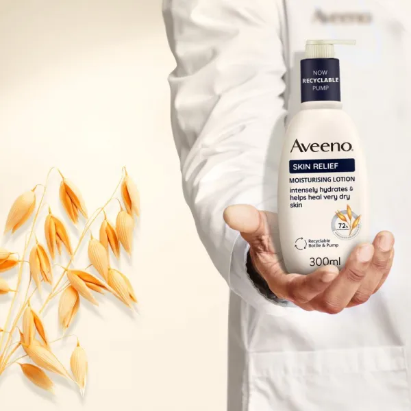 Aveeno Skin Relief Nourishing Lotion hydratačné telové mlieko pre veľmi suchú pokožku 300 ml