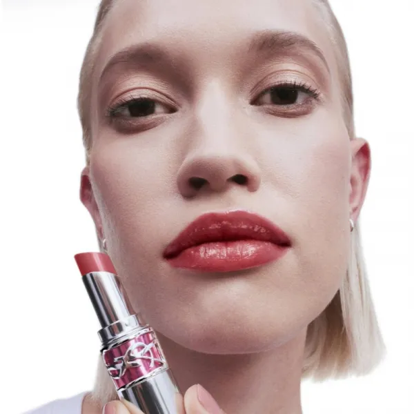 Yves Saint Laurent Loveshine Candy Glaze hydratačný lesk na pery pre ženy 5 Pink Satisfaction 3.2 g
