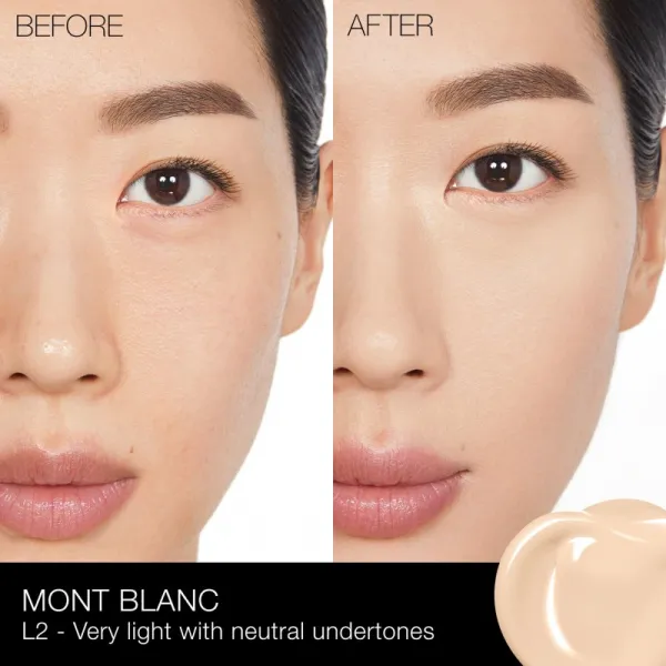 NARS Sheer Glow Foundation hydratačný make-up odtieň MONT BLANC 30 ml
