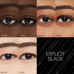 NARS Mini Climax Mascara objemová riasenka mini odtieň EXPLICT BLACK 2.5 g
