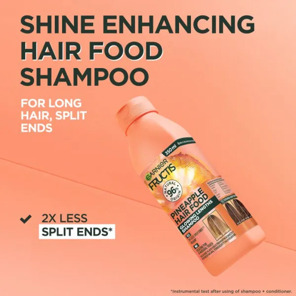Garnier Fructis Pineapple Hair Food šampón pre dlhé vlasy 350 ml