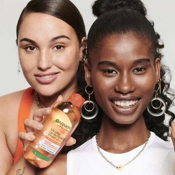 Garnier Skin Naturals Micellar Gentle Peeling micelárna voda s peelingovým efektom 400 ml
