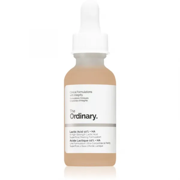 The Ordinary Lactic Acid 10% + HA vyhladzujúce exfoliačné sérum 30 ml