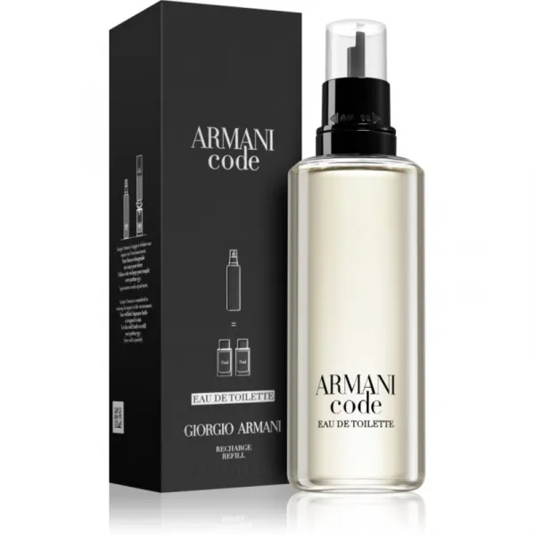 Armani Code toaletná voda náhradná náplň pre mužov Refill 150 ml