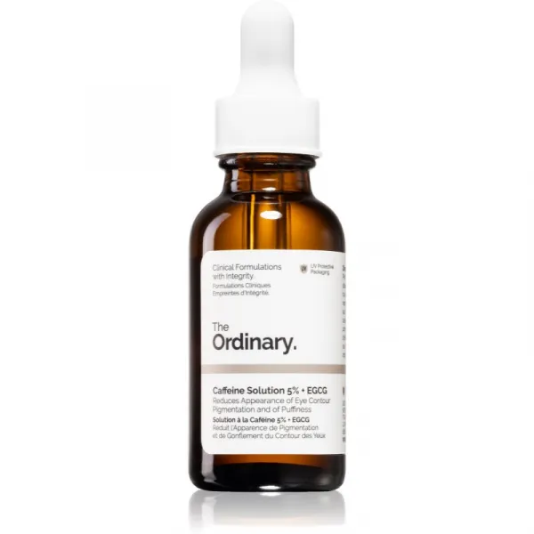 The Ordinary Caffeine Solution 5% + EGCG Eye Serum očné sérum proti opuchom a tmavým kruhom 30 ml