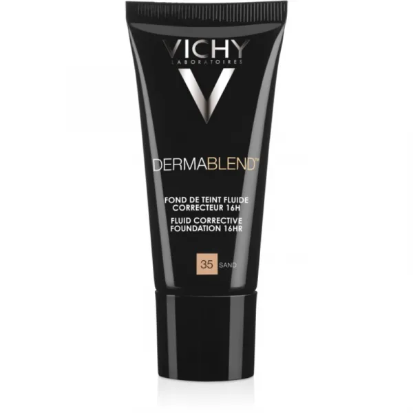 Vichy DERMABLEND Korekčný fluidný make-up SPF 35 odtieň 35 Sand 30 ml