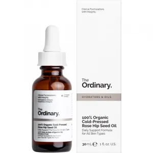 The Ordinary 100% Organic Cold-Pressed Rose Hip Seed Oil šípkový olej pre hydratáciu a vypnutie pokožky 30 ml