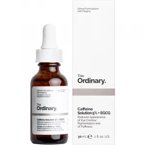 The Ordinary Caffeine Solution 5% + EGCG Eye Serum očné sérum proti opuchom a tmavým kruhom 30 ml