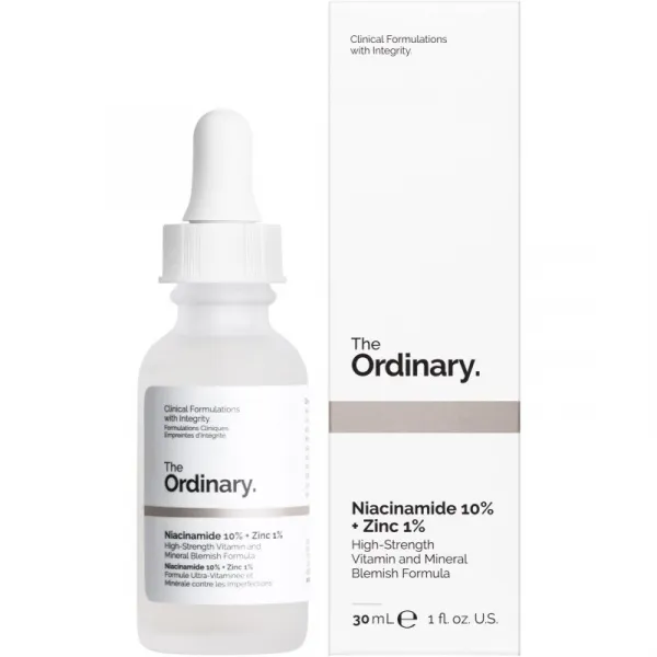 The Ordinary Niacinamide 10% + Zinc 1% rozjasňujúce pleťové sérum 30 ml
