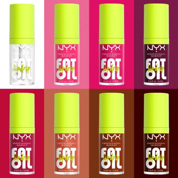 NYX Professional Makeup Fat Oil Lip Drip olej na pery odtieň 08 Status Update 4,8 ml