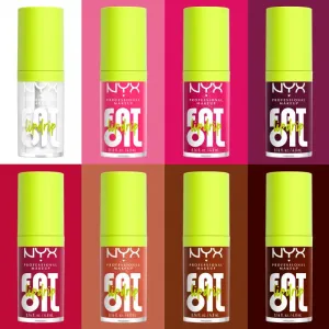 NYX Professional Makeup Fat Oil Lip Drip olej na pery odtieň 08 Status Update 4,8 ml
