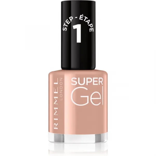 Rimmel Super Gel gélový lak na nechty bez použitia UV/LED lampy odtieň 022 Shamelessly 12 ml