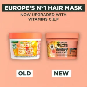 Garnier Fructis Pineapple Hair Food Maska na dlhé vlasy s rozštiepenými končekmi
 400 ml