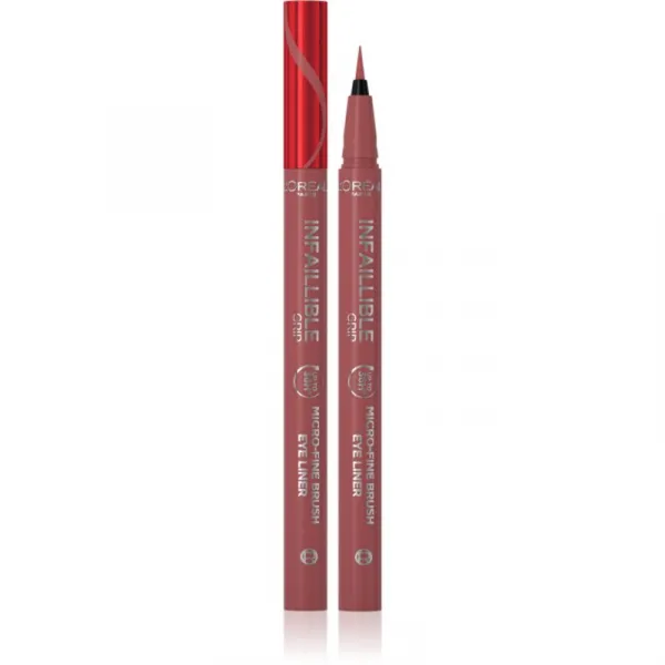 L’Oréal Paris Infaillible Grip 36h Micro-Fine liner linka na oči vo fixke odtieň 03 Ancient Rose 0,4 g