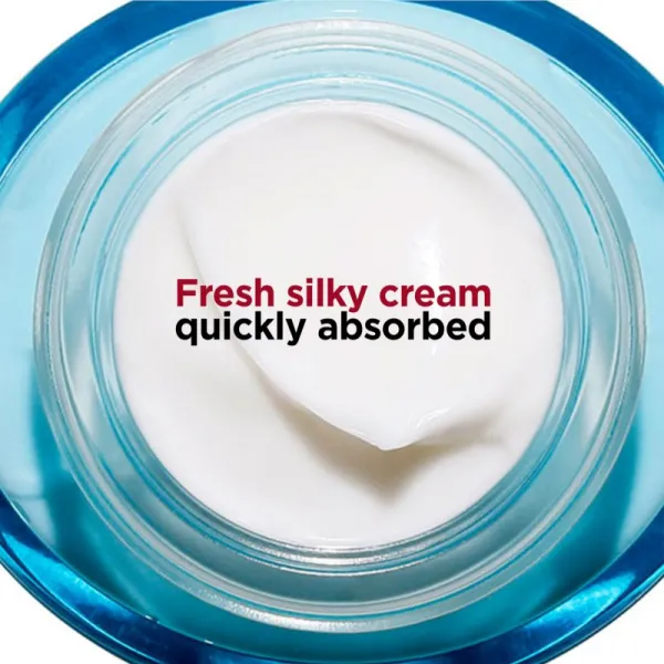Clarins Hydra-Essentiel [HA²] Silky Cream hydratačný a spevňujúci denný krém s kyselinou hyalurónovou 50 ml
