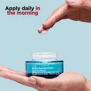 Clarins Hydra-Essentiel [HA²] Silky Cream hydratačný a spevňujúci denný krém s kyselinou hyalurónovou 50 ml